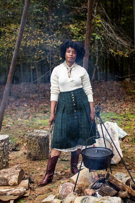Lacey Jean Homestead Skirt In Spruce Wool Xs Left Revivall Clothing