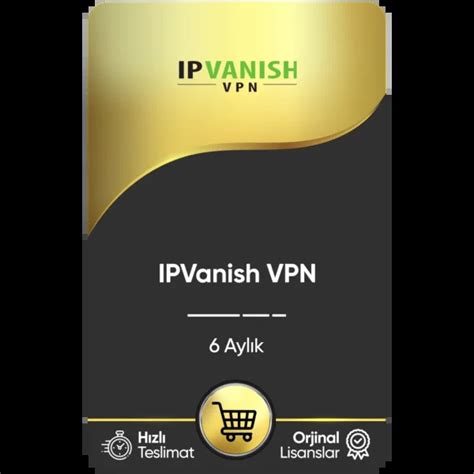 Ipvanish Vpn 3 Aylık Gold Lisans