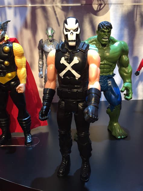 Toy Fair 2016 Marvel Titan Hero Figures Photos Crossbones Marvel