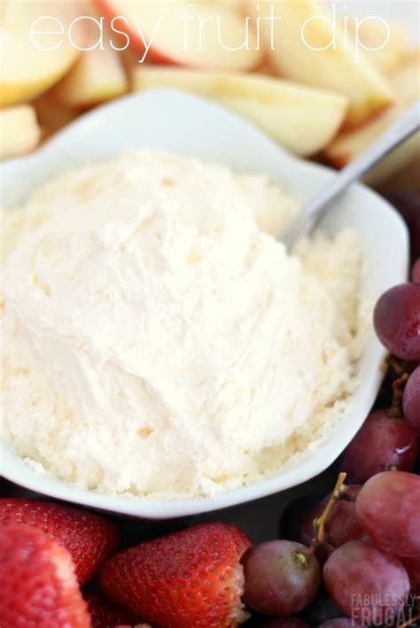 2 Ingredient Easy Fruit Dip Recipe Cool Whip And Pudding Mix Easy