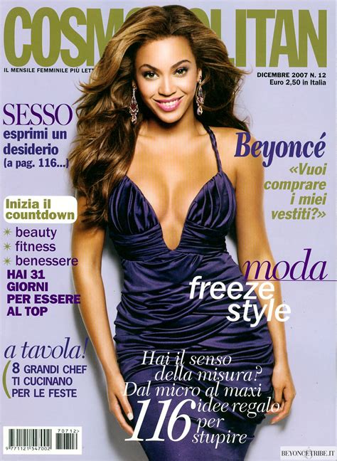 Beyonc On The Cover Of Cosmopolitan Magazine Italia Dec Beyonce
