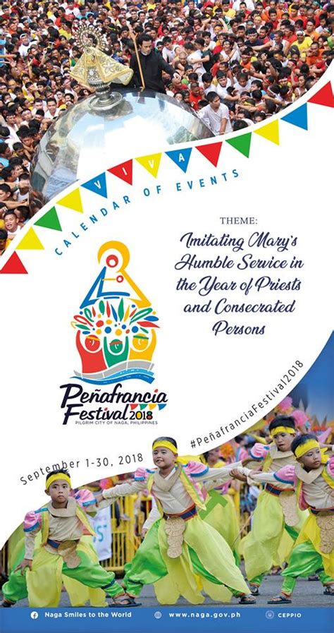 Peñafrancia Festival 2018 Schedule Of Events Naga City Deck