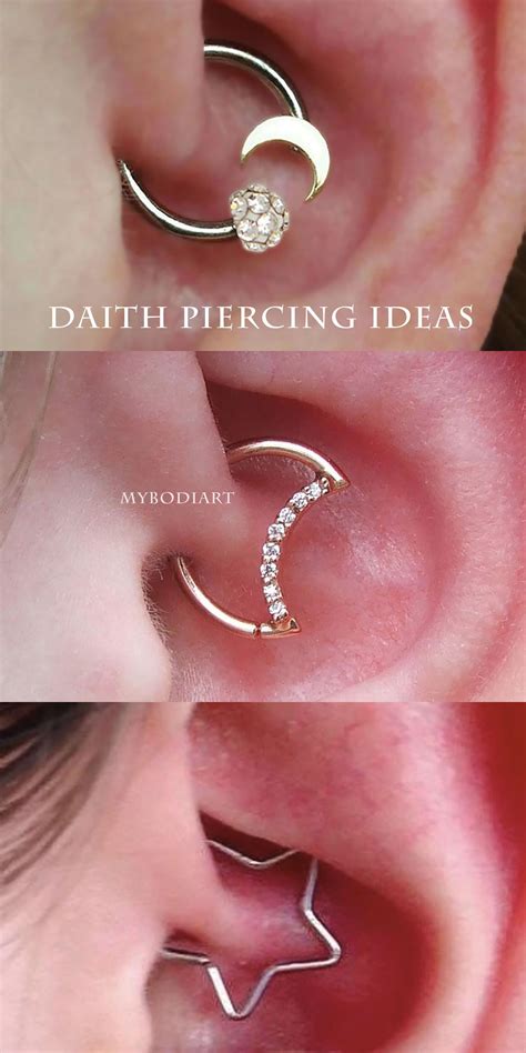 Unique Daith Ear Piercing Jewelry Ideas At Mybodiart Com Artofit