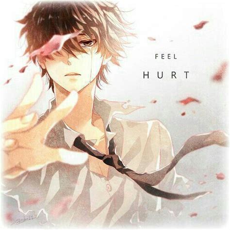Anime Male Crying Feeling Hurt Anime Crying Sad Anime Kawaii