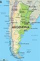 Mapas Geográficos da Argentina - Fox Press™