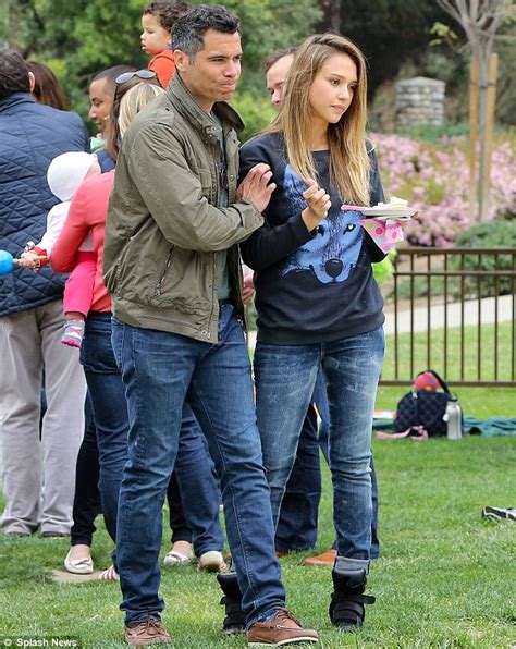 Jessica Alba And Husband Cash Warren With Daughters At A B Day 413 Lipstick Alley