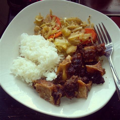 Jamaican Oxtail Stew And Cabbage Recipe