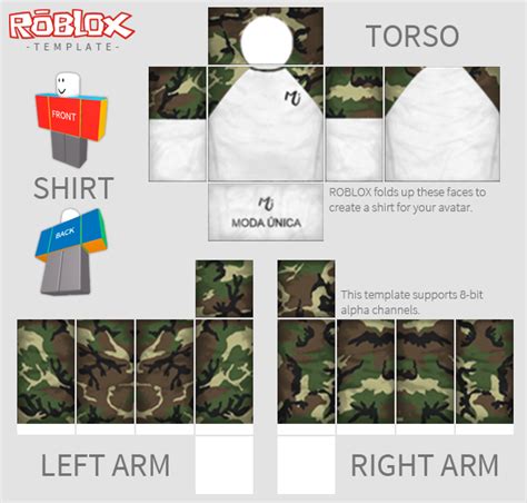 Roblox Army Uniform Template