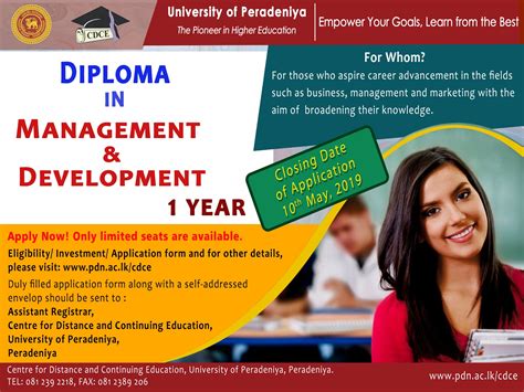Diploma In Management And Development Teachmorelk