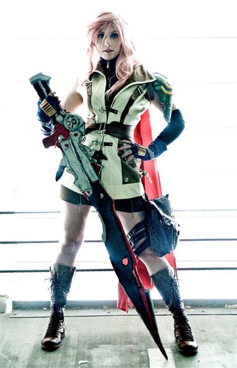 Final Fantasy Xiii Claire Farron Cosplay On Fanboy Fashion Lightning
