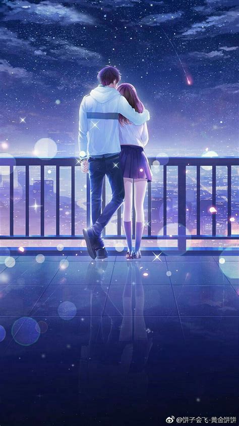 Wallpaper Anime Pasangan Romantis Markotop