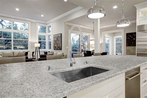 Dallas White Surfaces By Pacific Granite Countertops For Kitchen