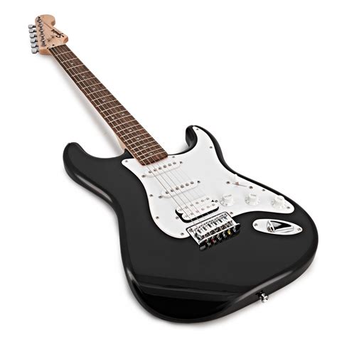 Squier Bullet Stratocaster HSS Hard Tail Black Gear4music