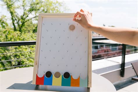 How To Make A Diy Plinko Game Board Home Improvement Projects To