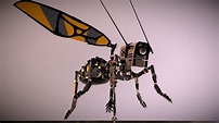 Cyber Insect (Sci-fi) - 3D model by strij14 [623af30] - Sketchfab