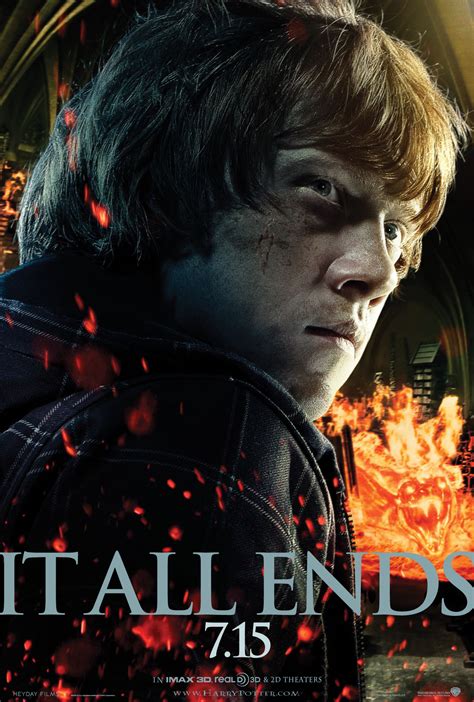 Ron Poster Harry Potter And The Deathly Hallows Part 2