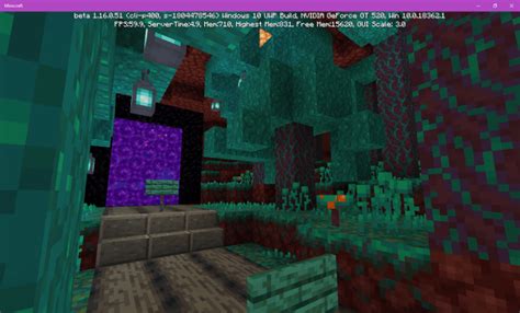 Nether Update Features Review Map 116 Beta Only Minecraft Pe Maps