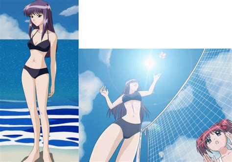 Fujiwara Zakuro Momomiya Ichigo Tokyo Mew Mew Screencap 2girls Anime Screencap Beach