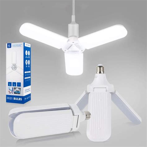 W K Ac V Foldable Fan Blade Led Light Bulb Lazada Ph