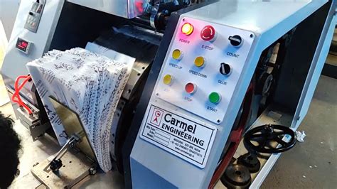 Pla/pbat/pva+corn starch/cassava starch+some small additives. High Speed Paper Bag Making Machine - Carmel Engineering ...