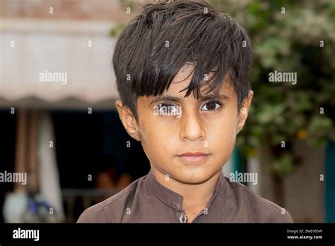 Punjab Pakistan January 5 2022beautiful Portrait Of A Pakistani