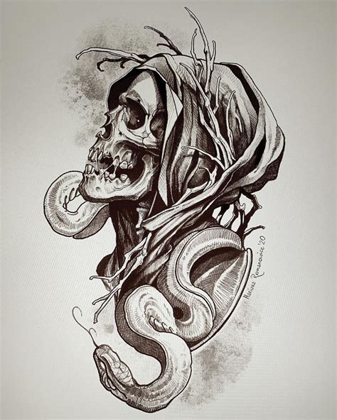 Skull Drawings For Tattoo Sketches Tattoo Ideas