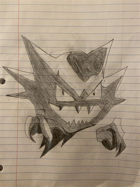 A Quick Drawing Of Haunter One Of My Favorite Pokémon Rpokemon