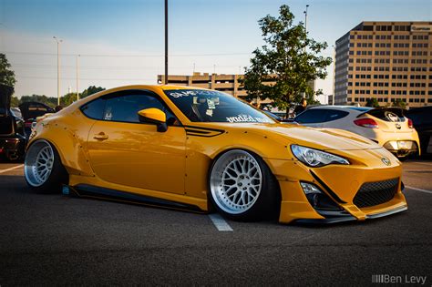 Yellow Wide Body Scion Fr S From Vaded Mob