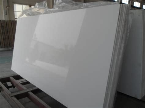 Pure White Artificial Quartz Countertops Popular Quartz