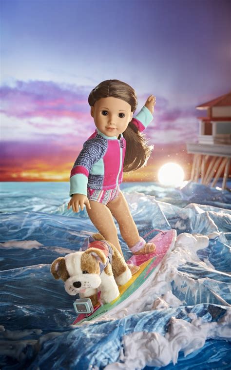 new american girl doll joss is a local — a huntington beach surfer girl orange county register