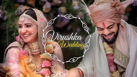 Virat Kohli And Anushka Sharma Marriage Virushka Wedding Photos