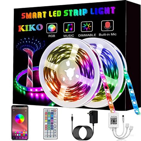 Kiko Led Strip Lights Smart Color Changing Rope Lights 656ft 20m Smd