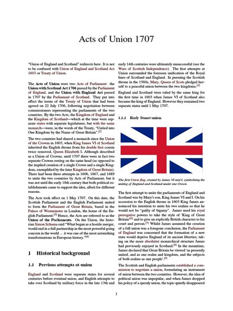 Acts Of Union 1707 Pdf Scotland Government Of The United Kingdom