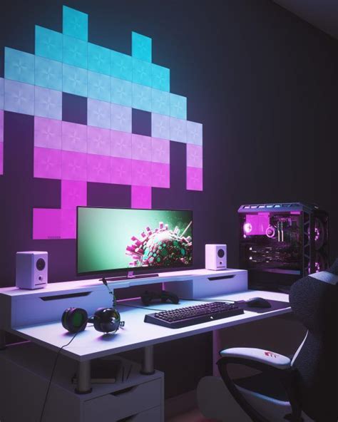 10 Best Nanoleaf Design Ideas For Your Gaming Room Techsive In 2020