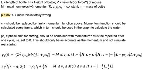 Fluid Dynamics Calculate Momentum For Water Bottle Physics Stack