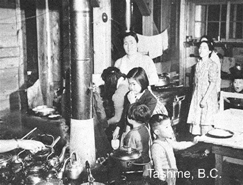 internment camp 1943 communal kitchen tashme b c discover nikkei