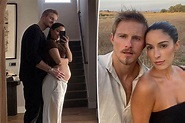 Alexander Ludwig and wife Lauren are expecting a baby after three ...