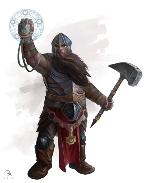 Dwarf Cleric Of Torag By Milonasdionisis On Deviantart Fantasy Dwarf