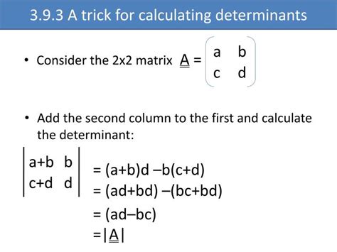 For matrices there is no such thing as division, you can multiply but can't divide. PPT - Consider the 2x2 matrix PowerPoint Presentation ...