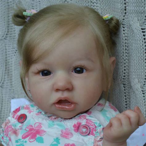 12 Look Real Handmade Silicone Reborn Baby Dolls Girl Named Makenna