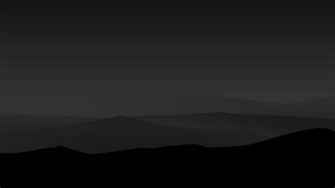 2560x1440 Dark Minimal Mountains At Night 1440p Resolution Wallpaper