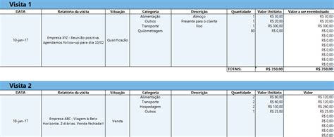 Planilha De Reembolso De Despesas Em Excel 4 0 Minhas Planilhas Vrogue