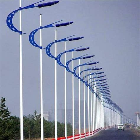 Conical Poles Conical Street Light Pole Manufacturer From Bengaluru