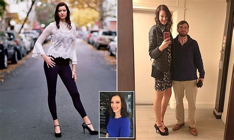 Six Foot Seven Woman Embraces Unique Height Daily Mail Online