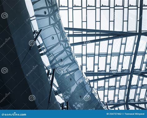 Glass Roof Architecture Details Steel Construction Modern Building