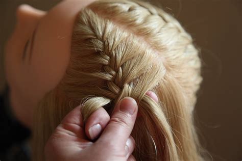 These photo instructions teach you how to work stubborn bangs into a french braid. French Ladder Braid Tutorial · How To Style A French Braid · Beauty on Cut Out + Keep