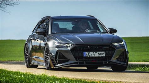 The rs 6 avant rs tribute edition pays homage to the rs 2 with its silver wheels, black roof rails with the kind of power that pushes the envelope, the designers of the audi rs 6 avant wanted to. 2020 ABT Sportline Audi RS6-R first drive: Six-figure stunner