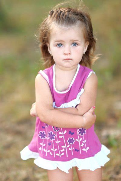 Portrait Of A Beautiful Little Girl — Stock Photo © Zagorodnaya 49791777