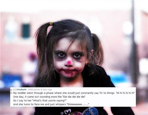 These Kids Scare The Ever Lovin Crap Out Of Me 20 Pics Creepy