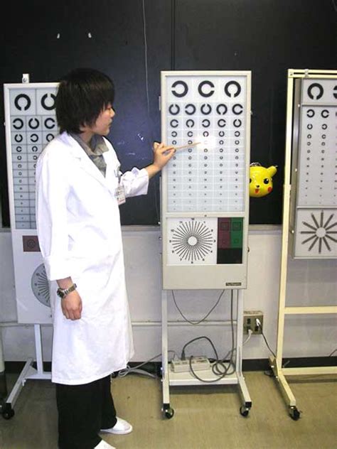 ตัดแว่นที่ญี่ปุ่น : การตรวจวัดสายตา（視力：shiryoku）